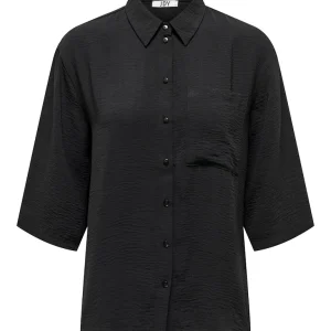 Jdydivya 3/4 Loose Shirt Wvn Noos - Zwart