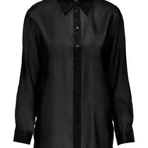 Onlstella Life Ls Loose Shirt Wvn - Zwart