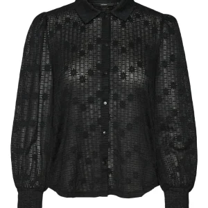 Vmalice Ls Shirt Jrs Boo - Zwart