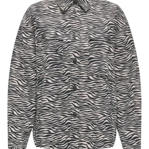 Jdyray L/s Shacket Pnt - Zwart Dessin