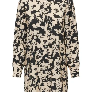 Jdymiriam L/s Long Shirt Wvn - Zwart Dessin