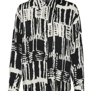 Vmcindy Cleo Ls Shirt - Zwart Dessin