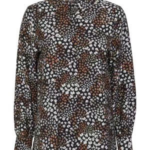 Vmanea Ls Shirt  Wvn - Zwart Dessin