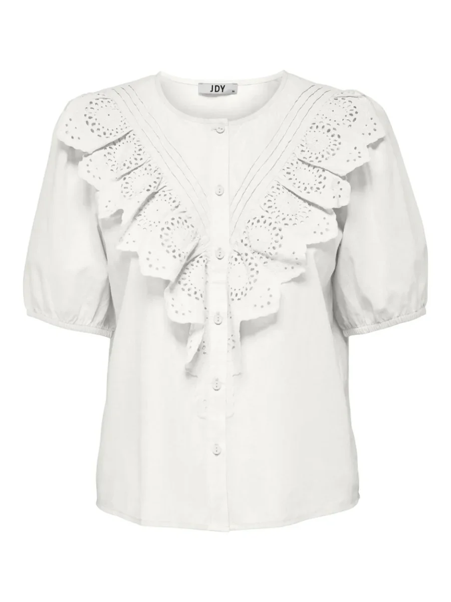 Jdyclaudia 2/4 Shirt - Wit