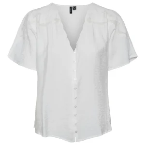 Vmavery Ss Wide Top - Off-white