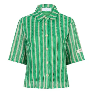 Blouse Sanaa - Groen Dessin