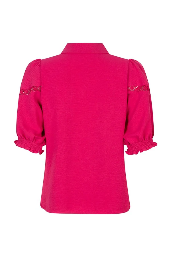Blouse Shiloh - Fuchsia - Afbeelding 3