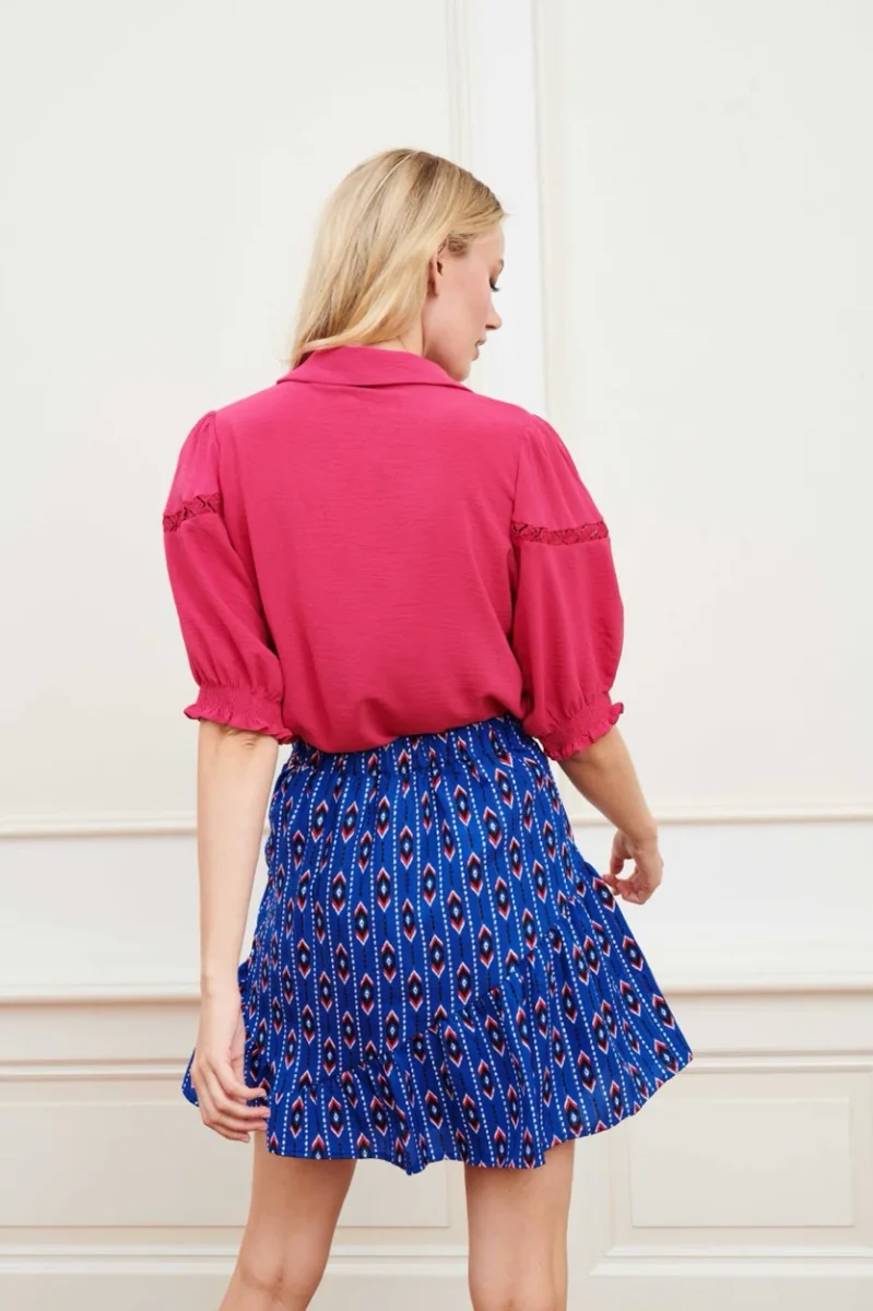Blouse Shiloh - Fuchsia - Afbeelding 5