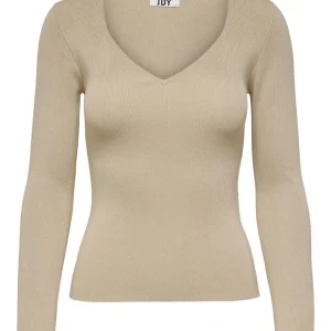 Jdycirkeline Life L/s Heart Pullove - Beige