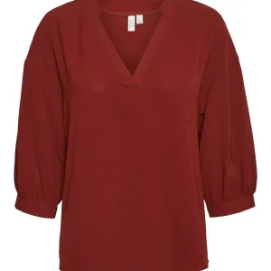 Vmmye 3/4 Top Wvn Btq Ga - Brique