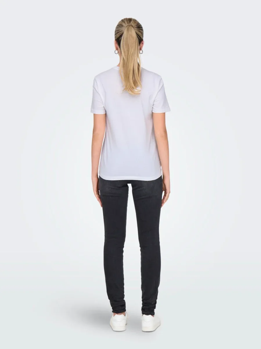 Onlkita Life Reg S/s Bags Top Box J - Wit - Afbeelding 5