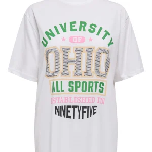 Onljenna S/s Stone Sport Top Box Jrs - Wit