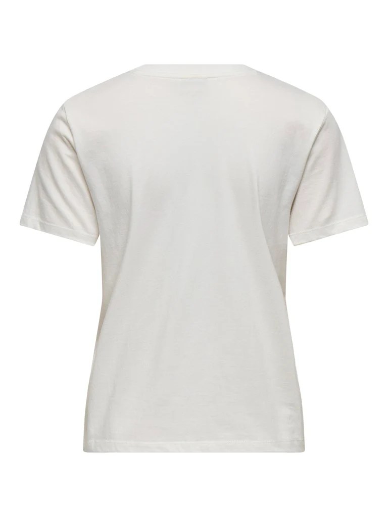 Jdyselma Ss Open Emb Top - Off-white - Afbeelding 3