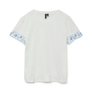 Vmsandra Francis Ss Top Box Jrs - Off-white