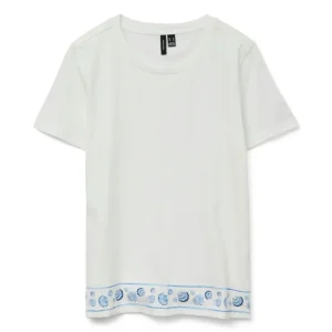 Vmsandra Francis Ss Top Box Jrs - Off-white