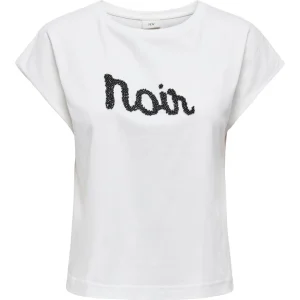 Jdydear S/s Pearl T-shirt Jrs - Off-white