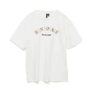 Vmsara Mia Ss Top Box Jrs Spe Ga - Off-white