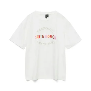 Vmsara Mia Ss Top Box Jrs Spe Ga - Off-white