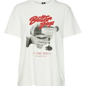 Vmebru Diane Ss Top Box Jrs Ga - Off-white