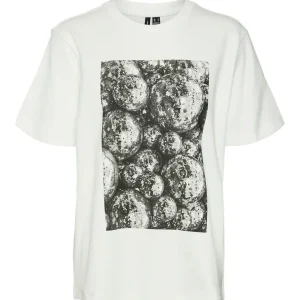 Vmebru Diane Ss Top Box Jrs Ga - Off-white