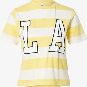 Jdypablo S/s Print Top Jrs - Geel Dessin