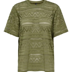 Onlaniri S/s O-neck Top Jrs - Army