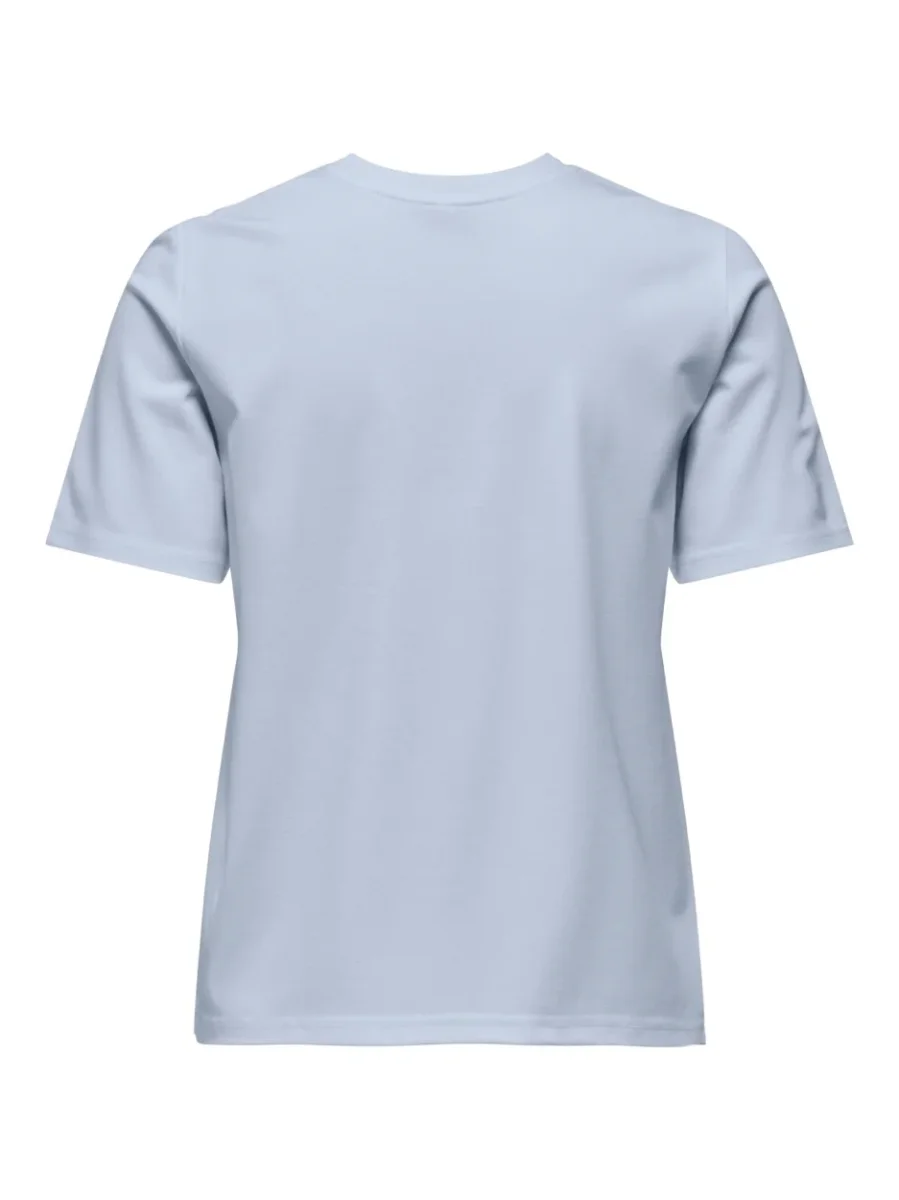 Onlsophia S/s Embroidery T-shirt Box Jrs - Lichtblauw - Afbeelding 3