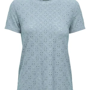 Jdycathinka S/s Tag Top Jrs Noos - Lichtblauw