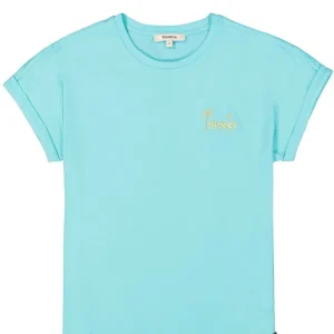 Garcia - Korte mouw T-shirts - 4339.32.0007 - Aqua