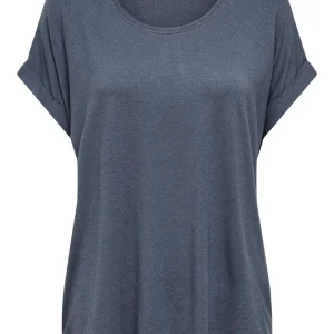 Onlmoster S/s O-neck Top Noos Jrs - Rafblauw