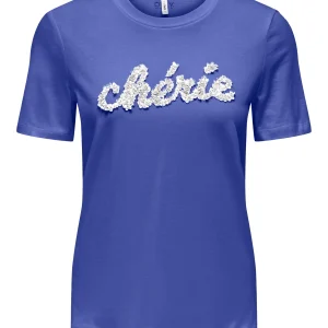 Onllucia Life Reg S/s Slit Top Box Jrs - Kobalt