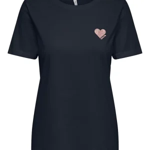 Onlkita Life S/s Top Noos - Navy