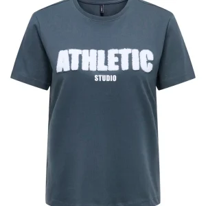 Onltes Life Reg S/s Top Cs Jrs - Navy