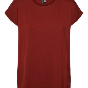 Vmava Plain Ss Top Ga Jrs Noos - Brique