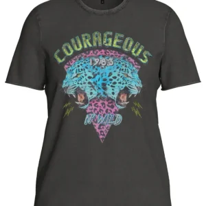 Onllucky Reg S/s Spirit Top Box Jrs - Zwart