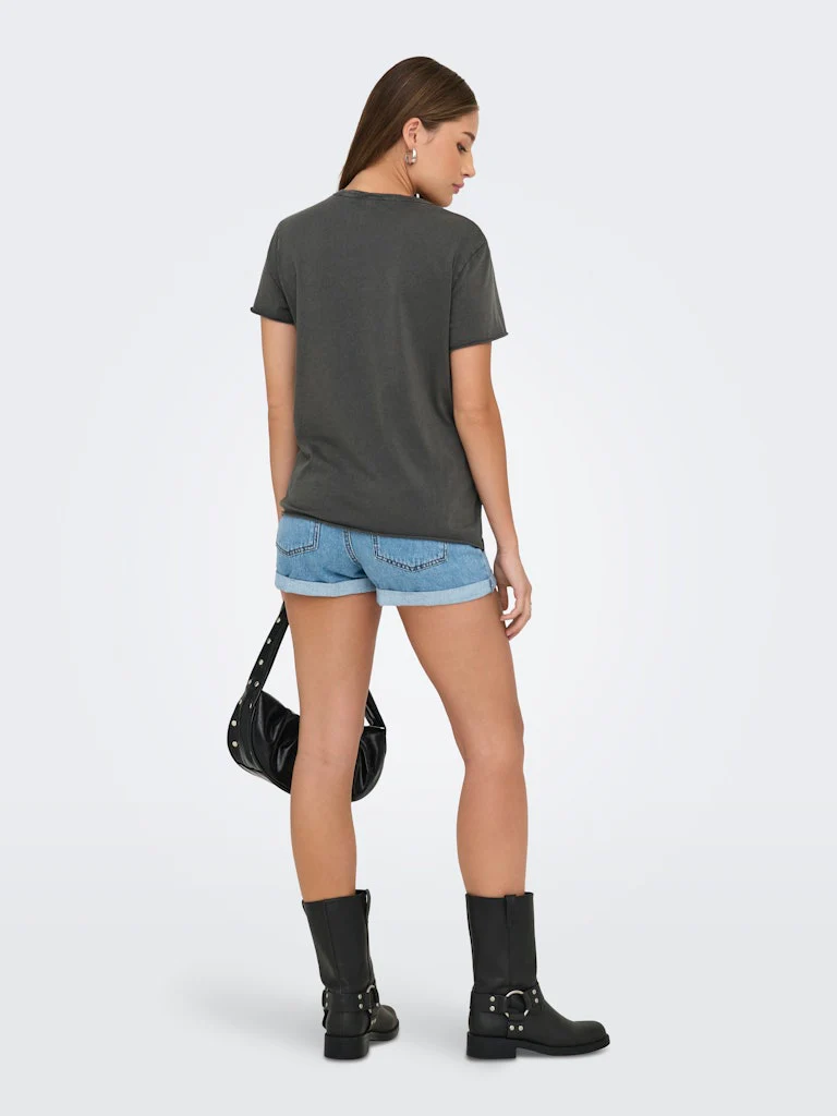 Onllucy Life Reg S/s Top Jrs Noos - Steel - Afbeelding 7