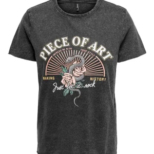 Onllucy Reg S/s Top Jrs Noos - Antraciet