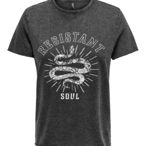 Onllucy Reg S/s Top Jrs Noos - Antraciet