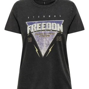 Onllucy Reg S/s Top Jrs Noos - Antraciet