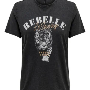 Onllucy Reg Ss Top - Antraciet