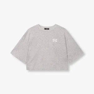 Studded T-shirt - Grijs Melee