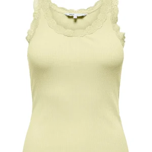 Onlsara Sharai Lace Tank Top - Geel