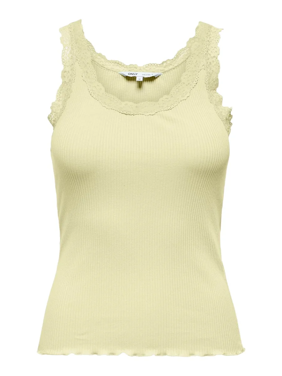 Onlsara Sharai Lace Tank Top - Geel - Afbeelding 2