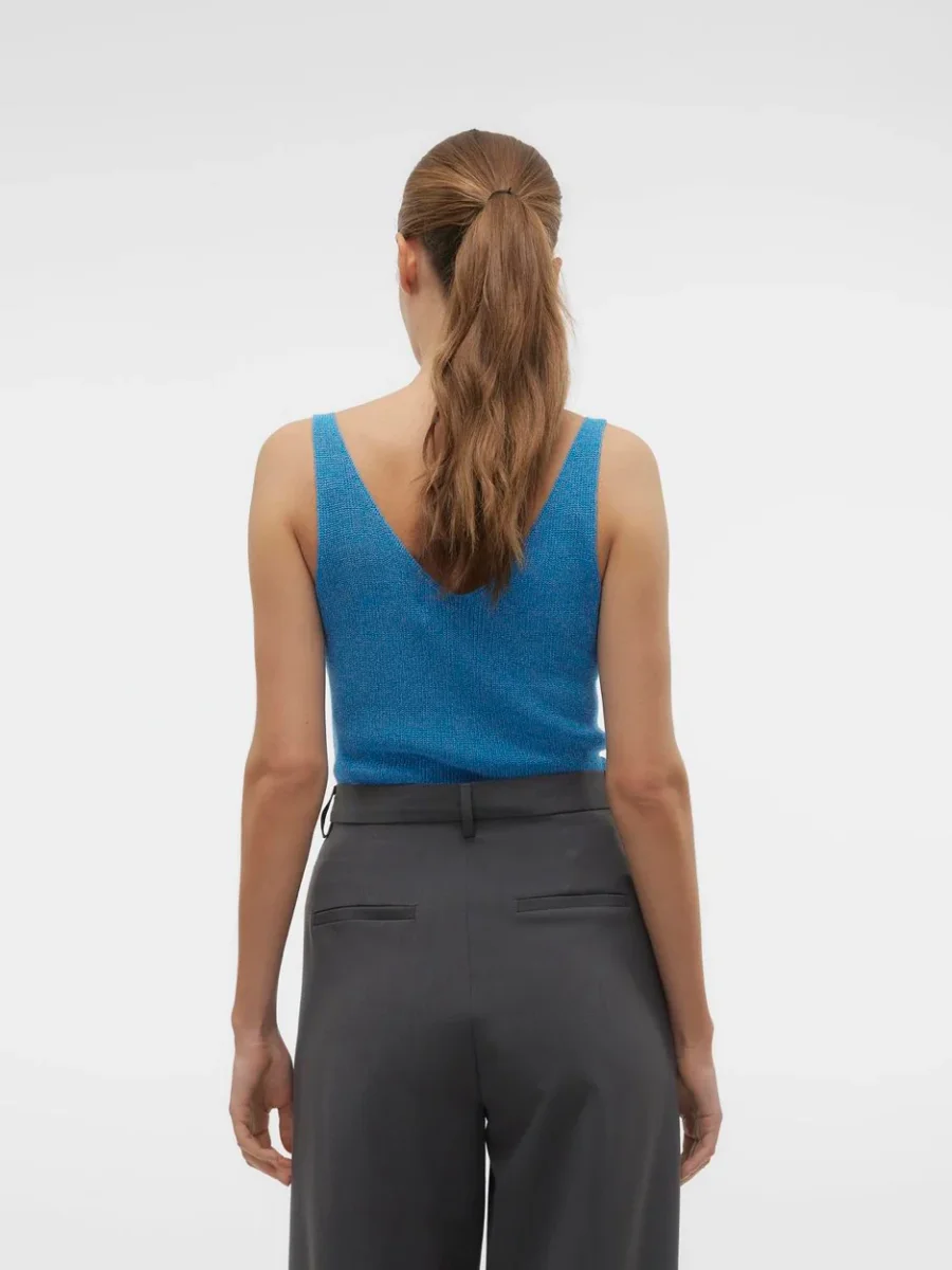 Vmnewlexsun Shine Sl Top Rep - Blauw - Afbeelding 4