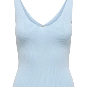 Jdynanna S/l Top Knt Noos - Lichtblauw