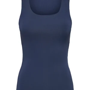 Onlea S/l 2-ways Fit Top Jrs Noos - Navy