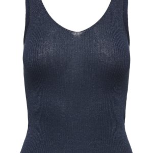 Jdybodilla Lurex S/l Top Knt - Navy
