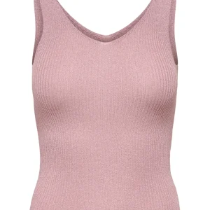 Jdybodilla Lurex S/l Top Knt - Oud Roze