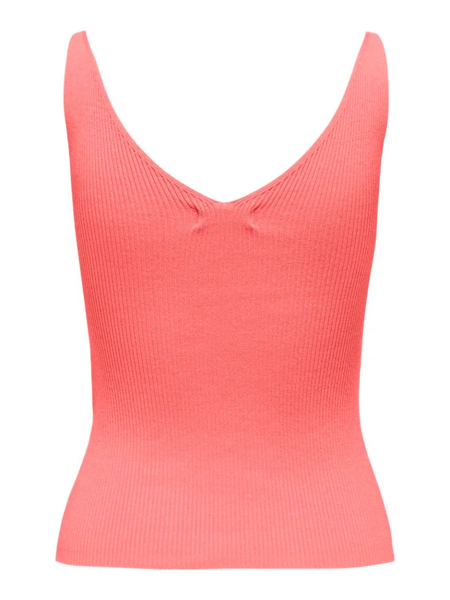 Jdynanna S/l Top Knt Noos - Neon Roze - Afbeelding 3