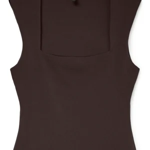 Vmmillion Sl Square Neck Top Jrs Noos - Bruin